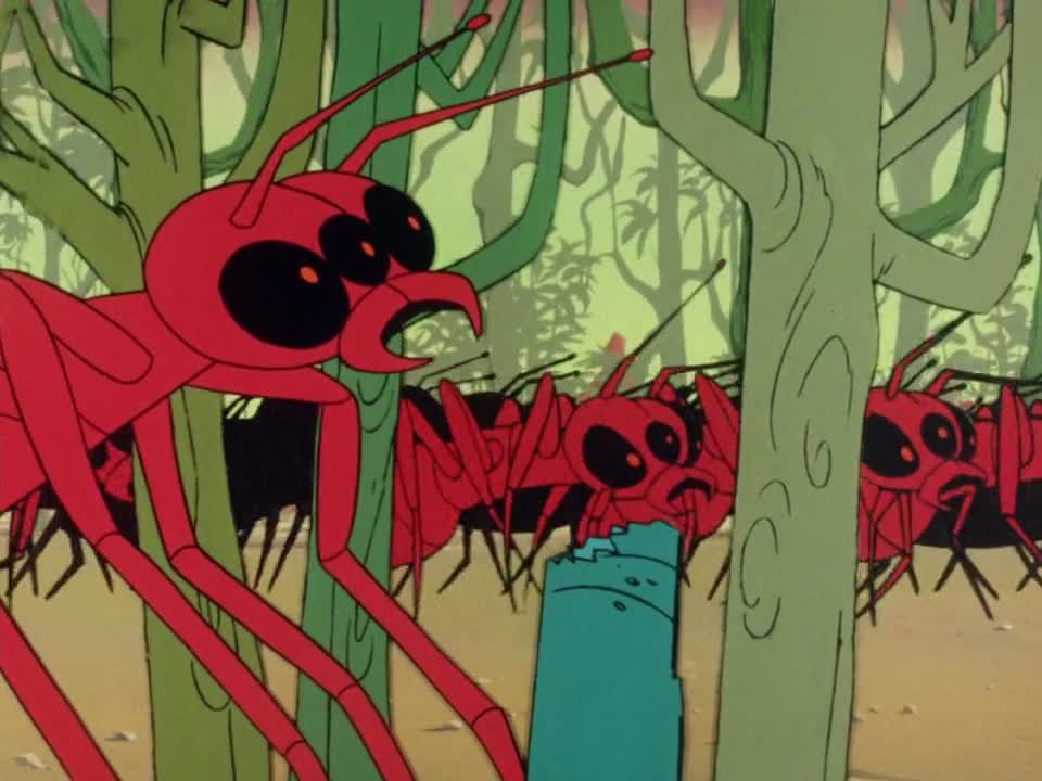 The Herculoids 1967 S01E21 22 Destroyer Ants Swamp Monster mkv