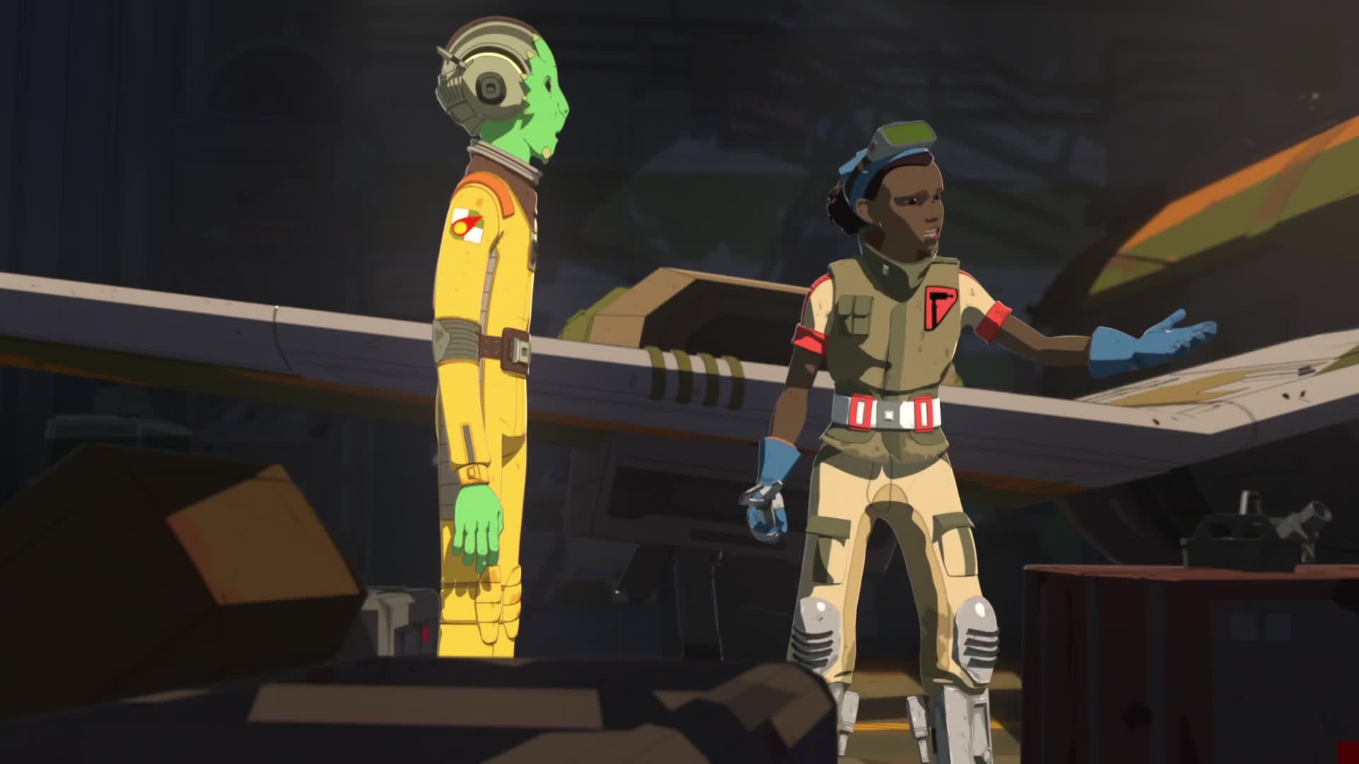 Star Wars Resistance S01E11 1080p WEB DL x265 10bit AC3 5 1 Qman[UTR] mkv