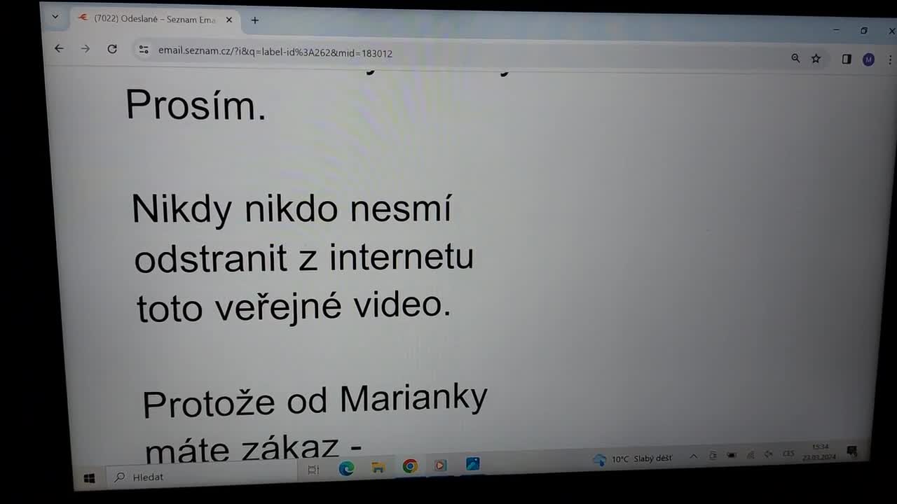 23 3 2024 princezna Marianka čte psaní od asociace uživatelů internetu z 20 1 2024 1 mp4