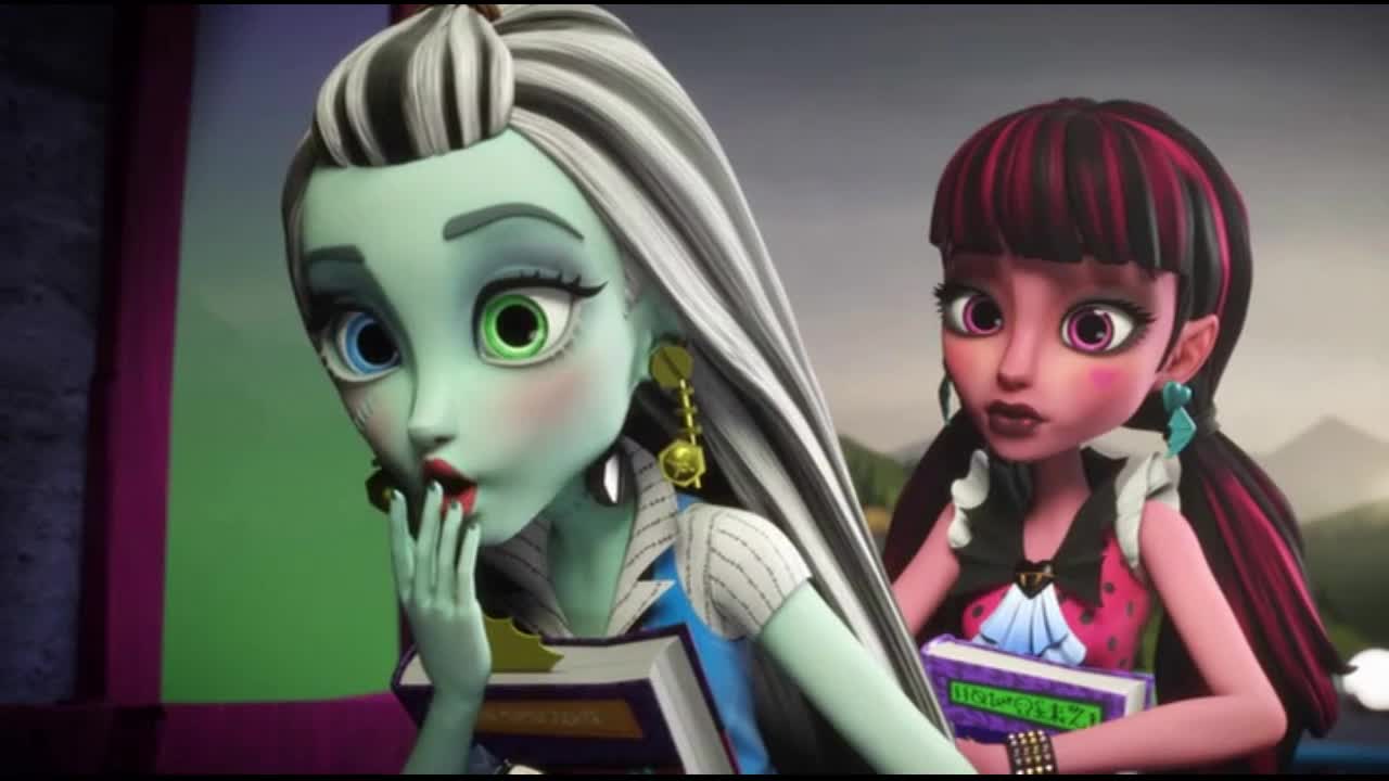 Monster High Monstrózní napětí (2017 Animovaný Rodinný) Cz+Sk dabing mp4