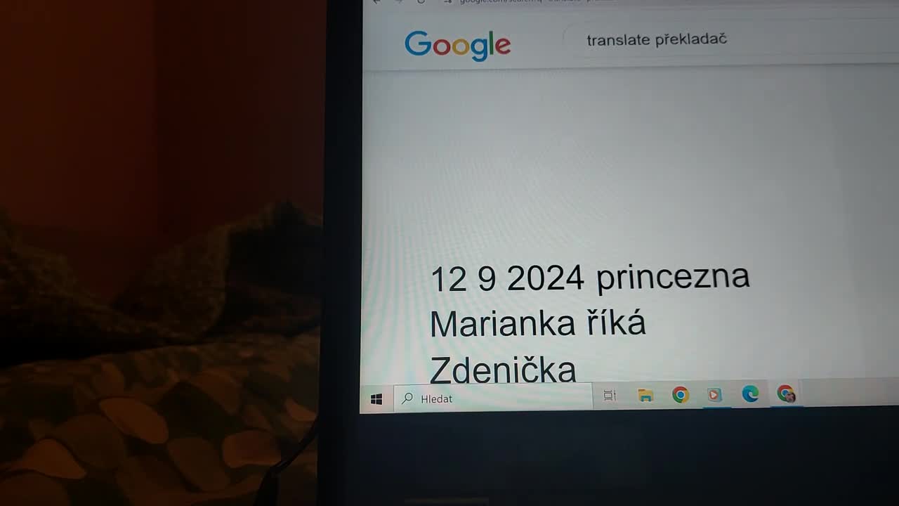 12 9 2024 princezna Marianka ukazuje psaní Zdenička nejhodnější 1 2 Léto 2013 mp4